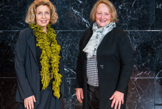 Michaela May und Sabine Leutheusser-Schnarrenberger