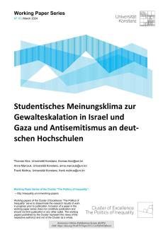 Cover Studie Studierende Antisemitismus